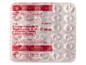 Lorazepam (Pfizer) 2mg