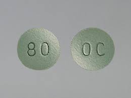 Oxycodone (Purdue Green) 80mg